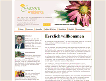 Tablet Screenshot of garten-und-ambiente.de